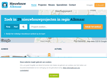 Tablet Screenshot of nieuwbouw-alkmaar.nl